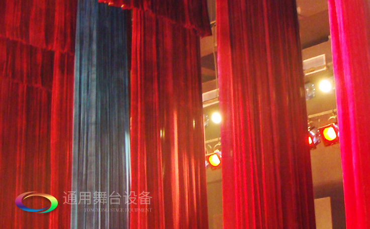 舞臺阻燃幕布外形尺寸、褶比