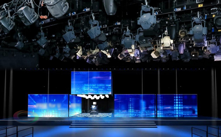 曲靖電視臺1號演播廳升級改造完成 通用舞臺設備助力打造現(xiàn)代化演播空間